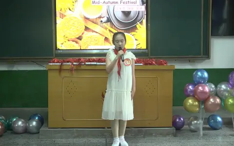27五年级_吴迪_演讲《Mid-Autumn Festival 中秋节》