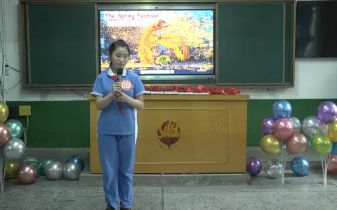 26五年级_张梓萱_演讲《The Spring Festival 春节》