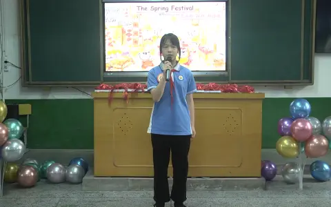 32五年级_杨雨纯_演讲《The Spring Festival 春节》