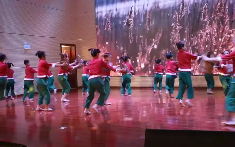 15禾滩小学群舞《我心中的河》